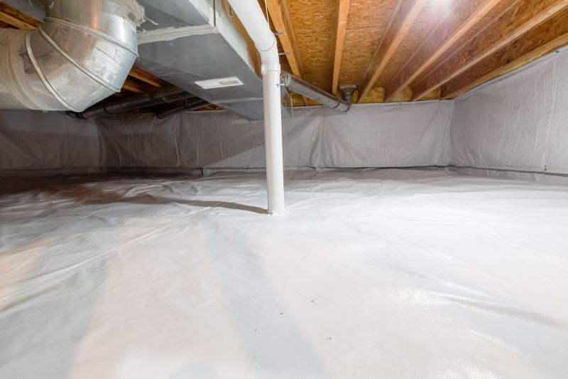 Crawlspace with Encapsulation System